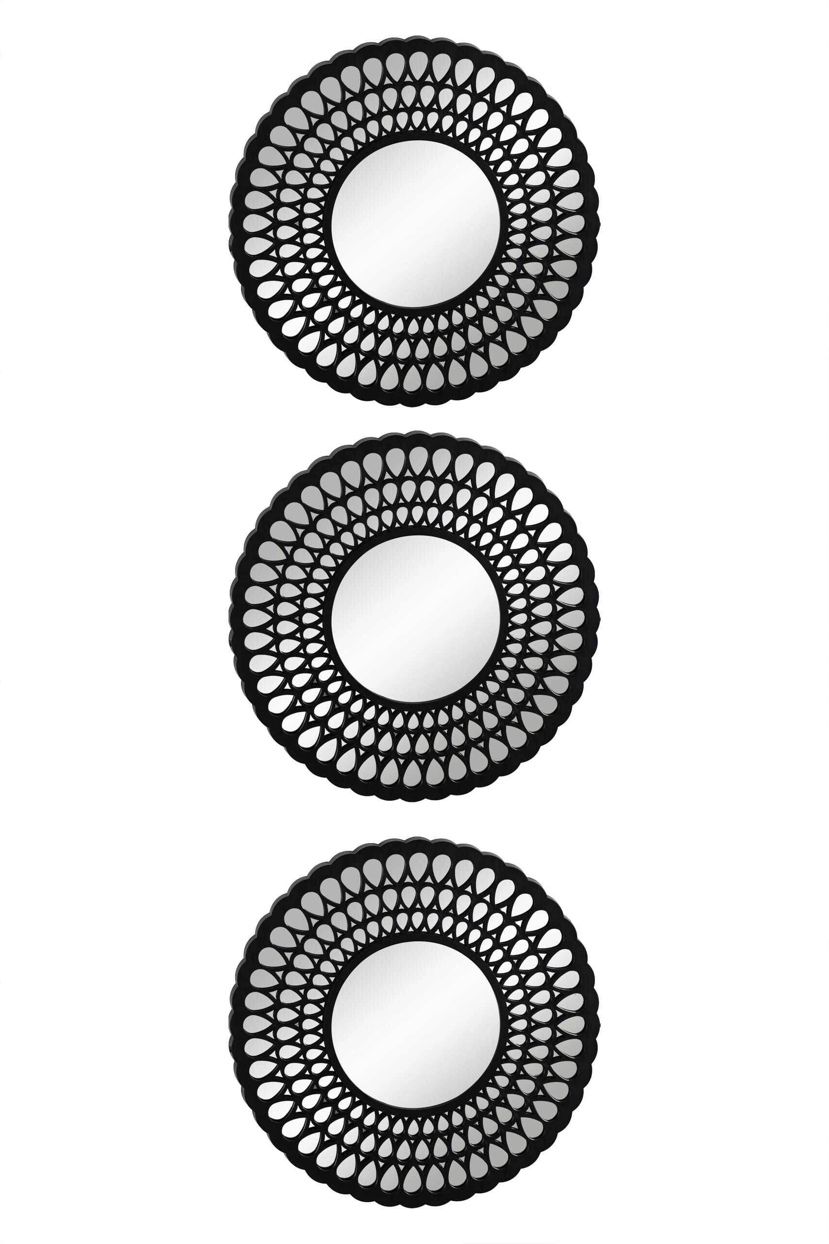 3 Mirror Sets & Wall Mirrors Wall Mirror Sets Pretty Little Home