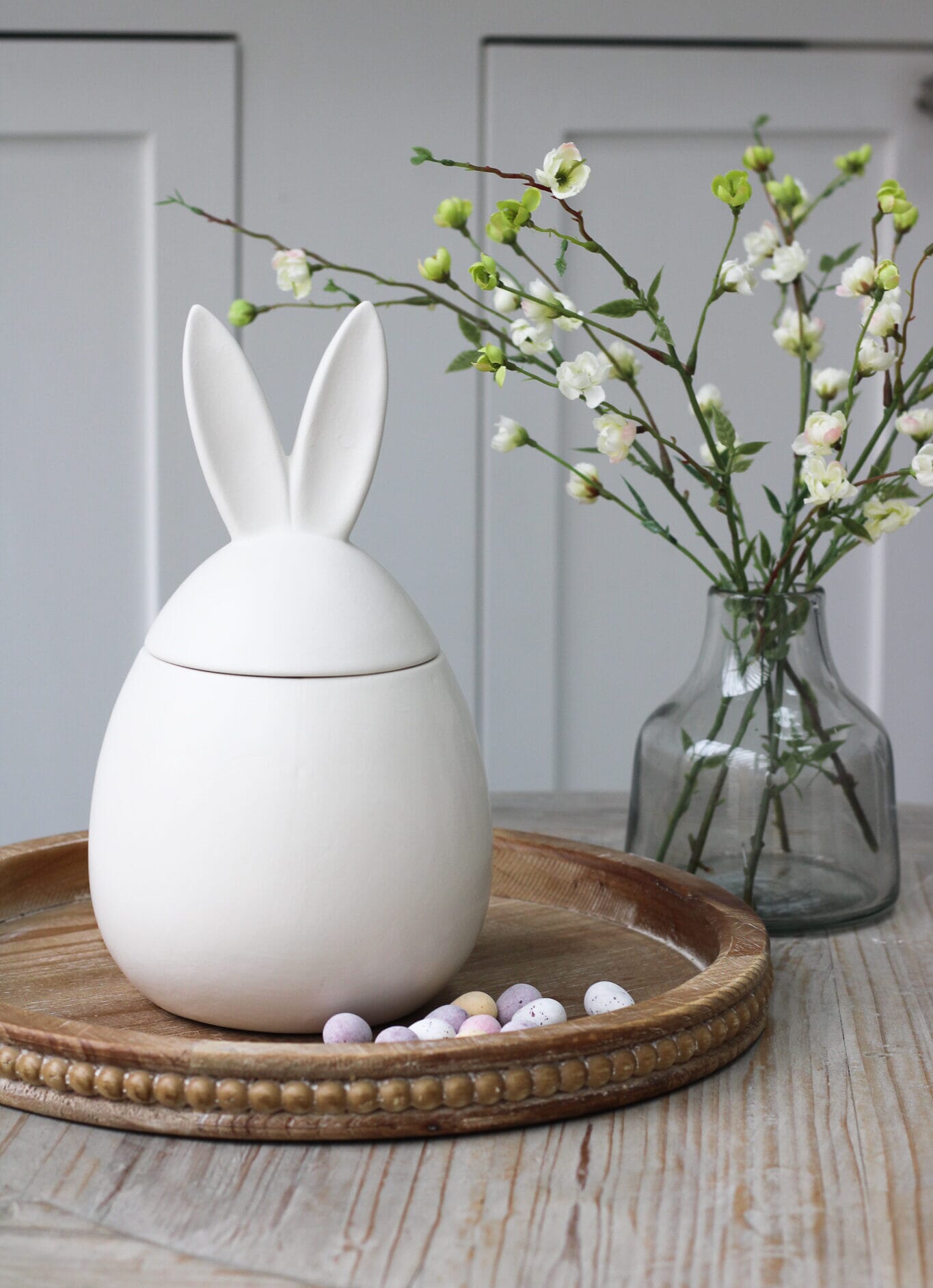 Glass Bunny Jar Set Pretty Little Home